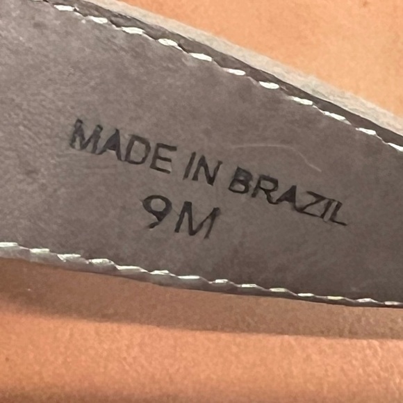 Kate Spade Alex Taupe Suede Fringe Sandals Women’s 9 - Picture 11 of 12